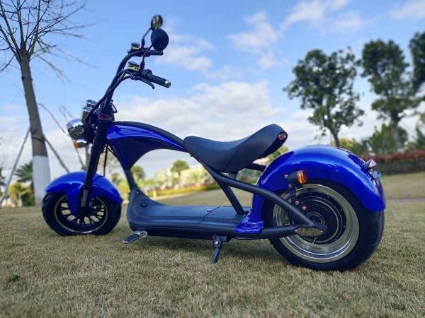 LEC M1 2000W Two Wheel Electric Harley Scooter Citycoco