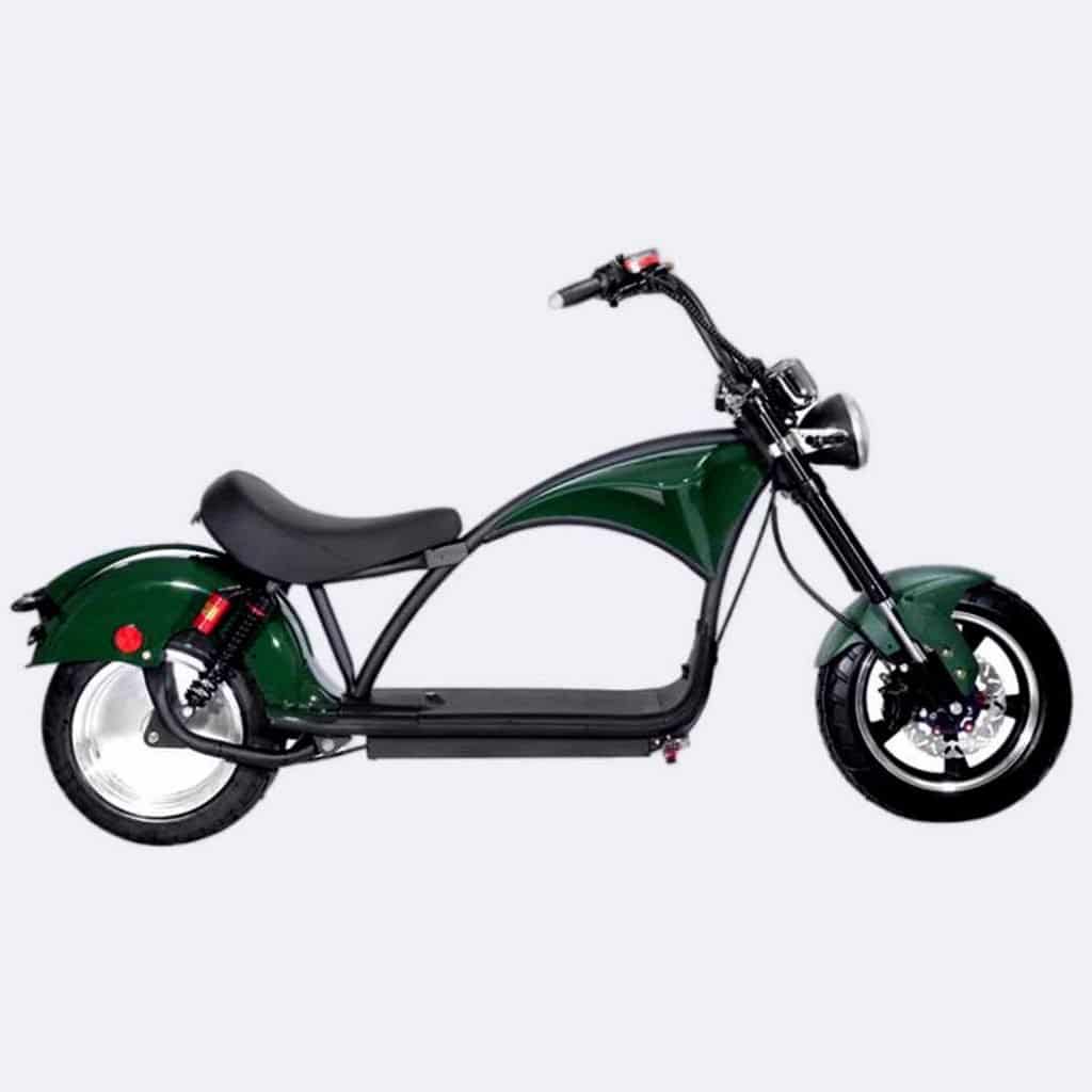 LEC-M1 2000W Two-wheel Electric Harley Scooter Citycoco