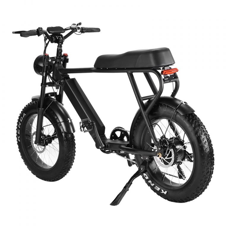 Fat Tire Electric Bike Moped Style Electric Bikes