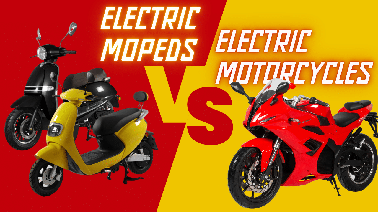 electric mopeds electric motorcycles business transportation